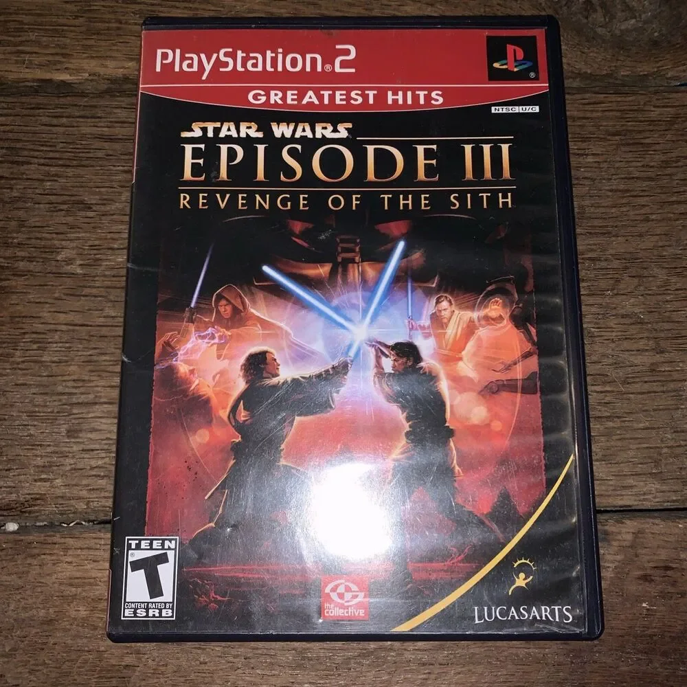 Star Wars Episode III PS2 2006 Revenge of the Sith PlayStation 2 Complete